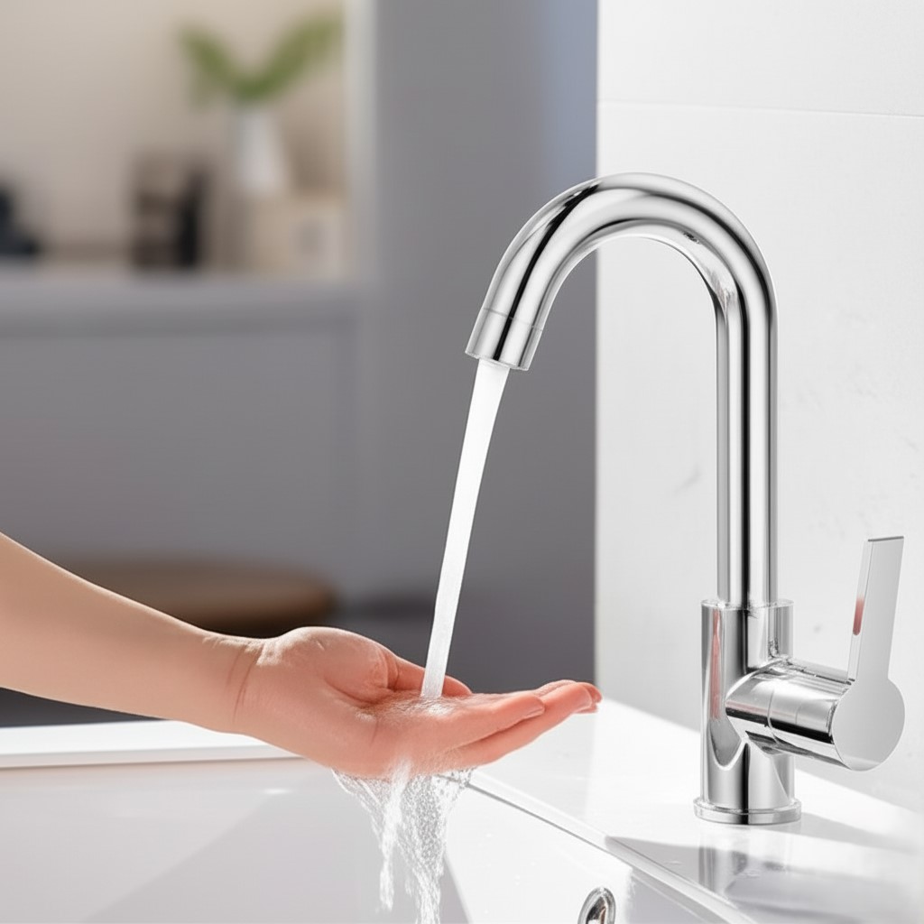 PLE-1207 SWAN NECK,Gooseneck faucet