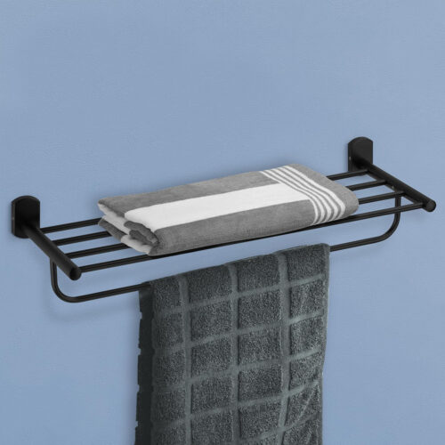 N-401 TOWEL RACK (BLACK),Stainless Steel 304