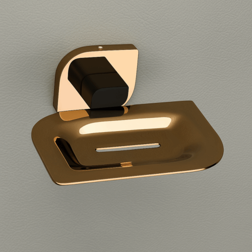F-1103 BRASS SOAP DISH (DUAL),(BRASS)