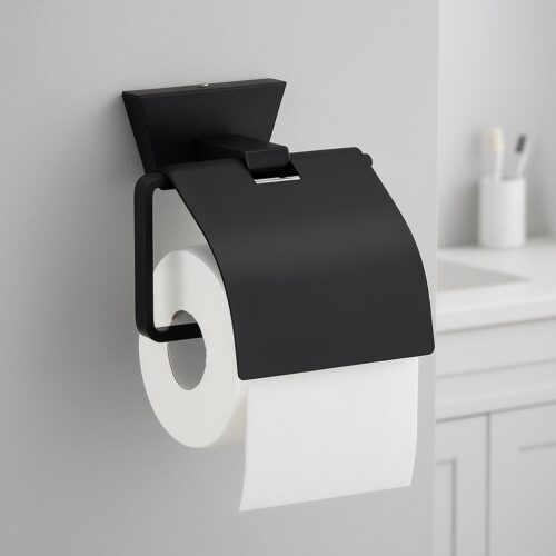 ABM-512 PAPER HOLDER,Toilet Paper Holder Black,Stainless Steel (304)