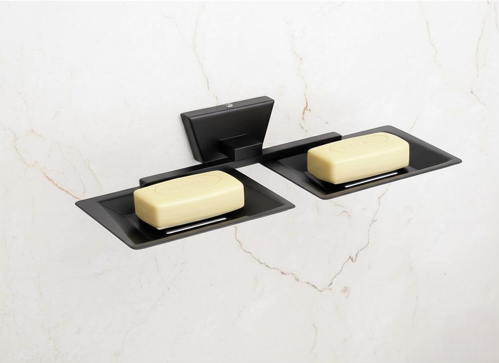 ABM-508 DOUBLE SOAP DISH,Stainless Steel (304) - Image 2