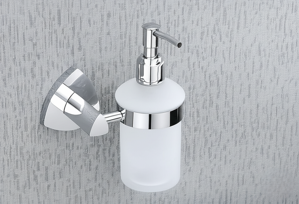 D-717 GLASS LIQUID DISPENCER (BRASS) - Image 3