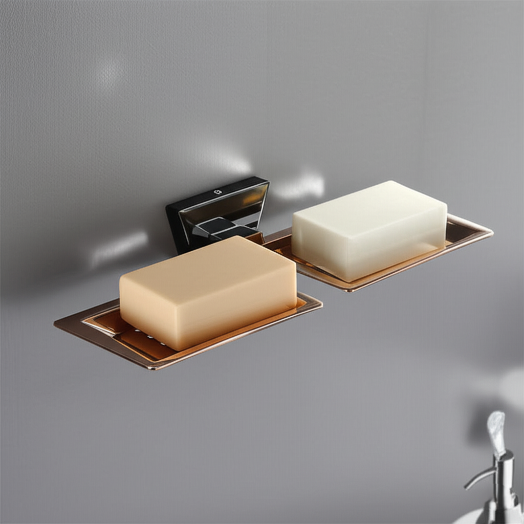 ABR-508 DOUBLE SOAP DISH,Stainless Steel (304) - Image 2