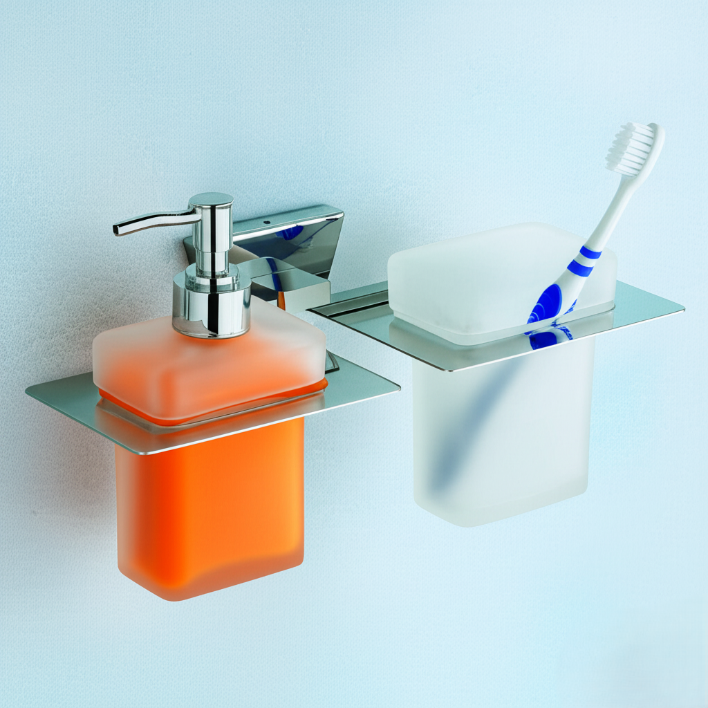 AC-510 Liquid Dispencer+Tumbler Holder ,Stainless Steel (304) - Image 3
