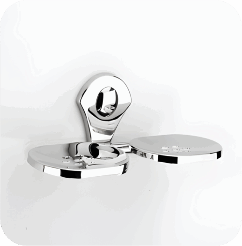 R-107 Double Soap Dish ,Stainless Steel