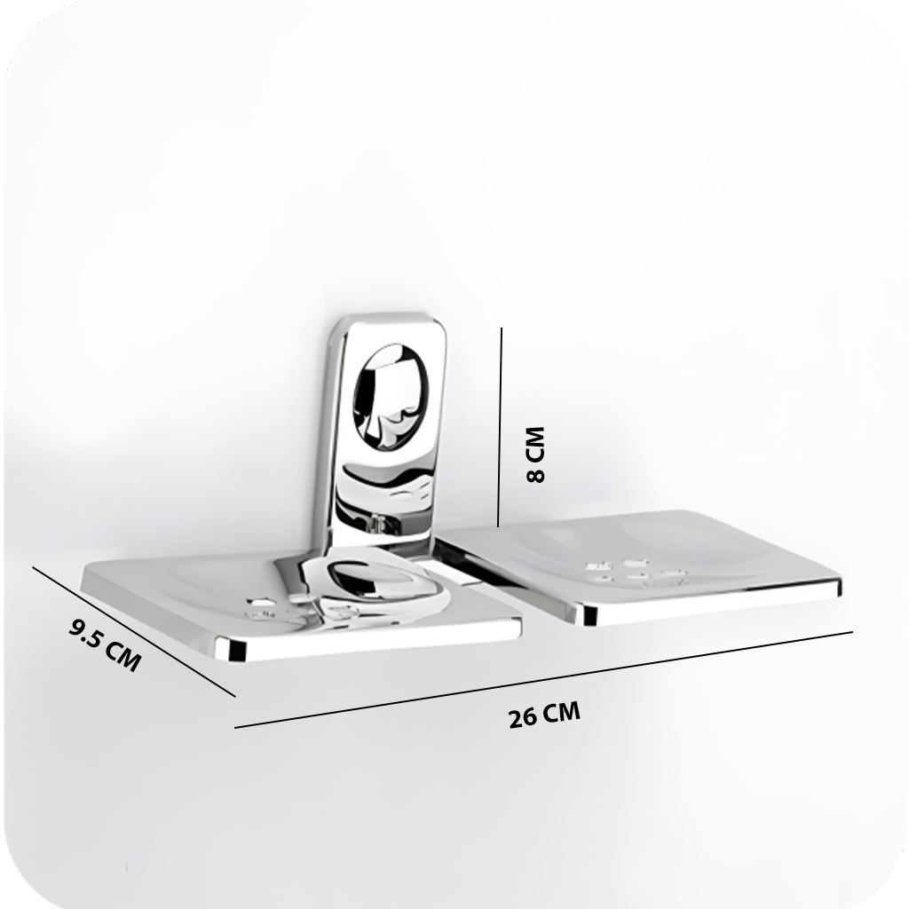 M-207 Double Soap Dish,Stainless Steel - Image 7