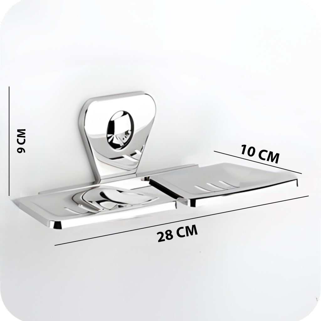 P-307 Double Soap Dish,Stainless Steel - Image 8