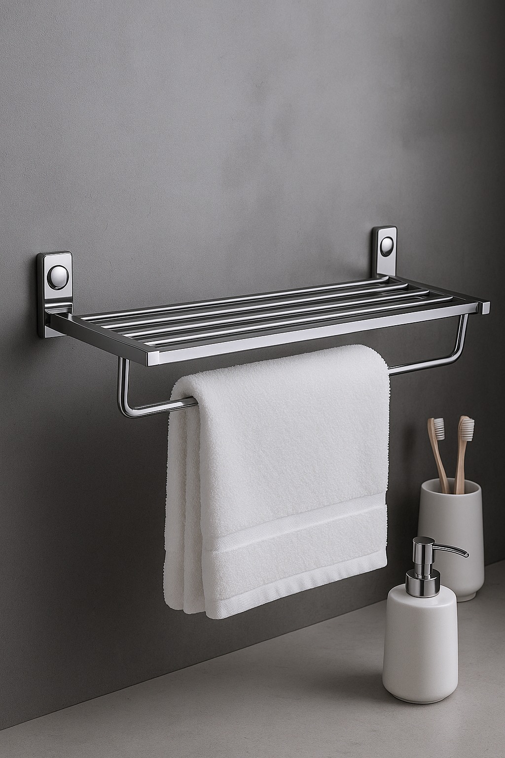 M-201 Towel Rack,Stainless Steel - Image 2