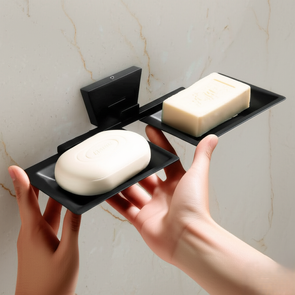 ABM-508 DOUBLE SOAP DISH,Stainless Steel (304) - Image 3