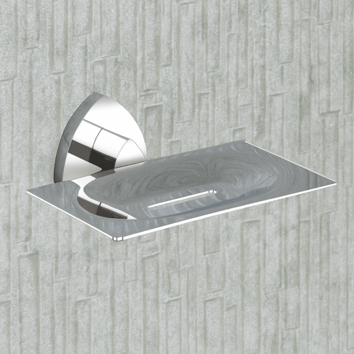 D-703 BRASS SOAP DISH,(BRASS)
