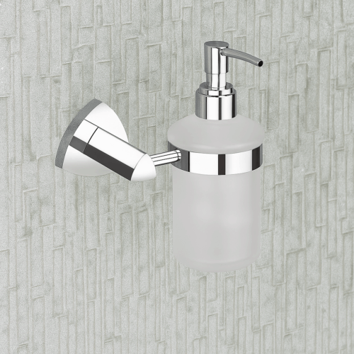 D-717 GLASS LIQUID DISPENCER (BRASS)
