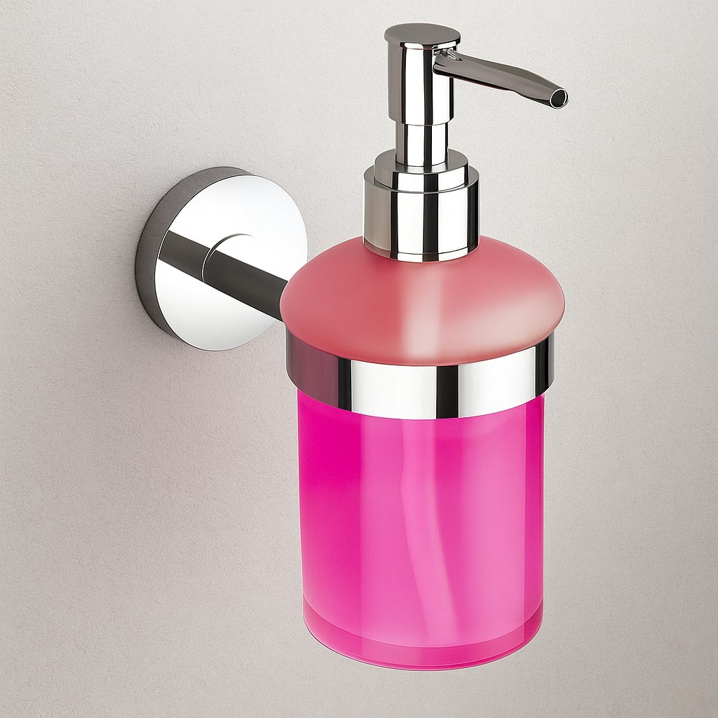 G-1413 GLASS LIQUID DISPENCER,(BRASS) - Image 3