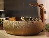 EQTT-027 XYLOAN,Rose gold oval countertop basin (24X16X6 in) - Image 3