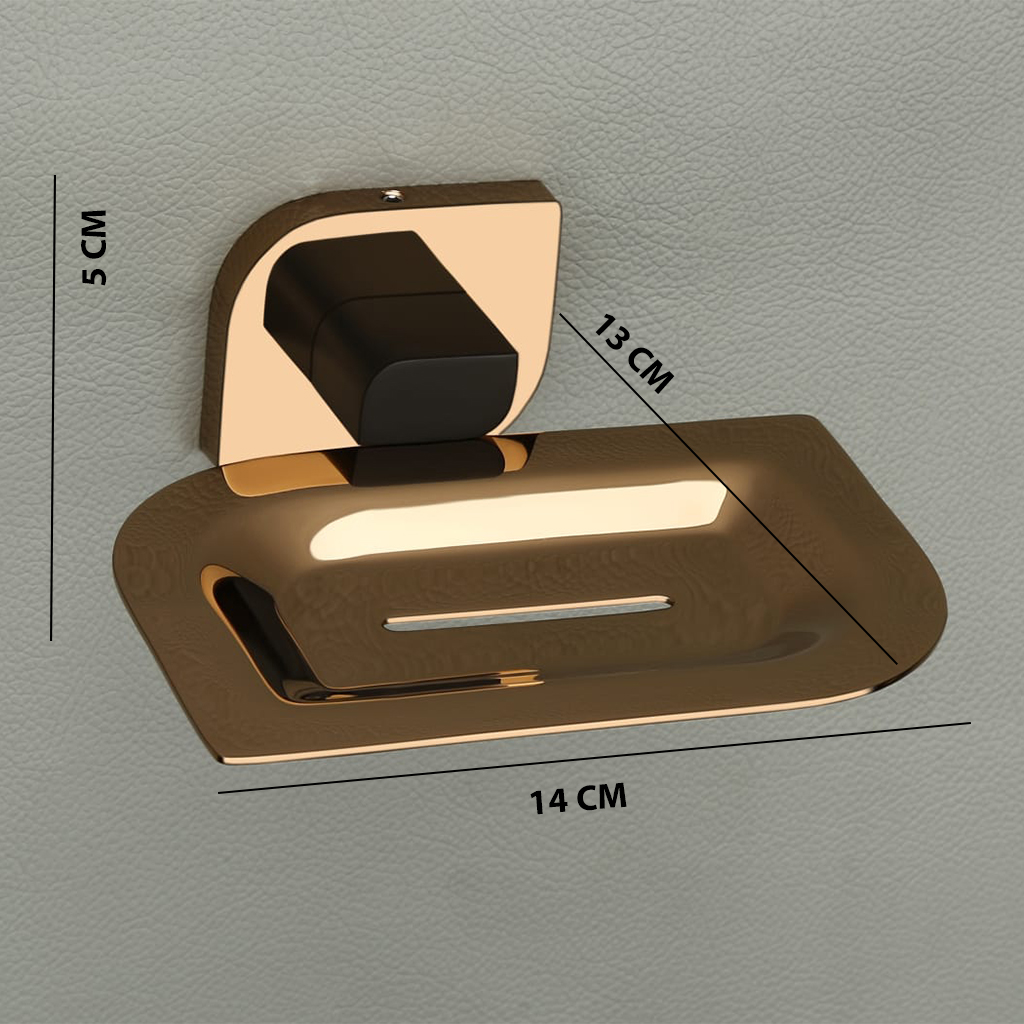 F-1103 BRASS SOAP DISH (DUAL),(BRASS) - Image 7