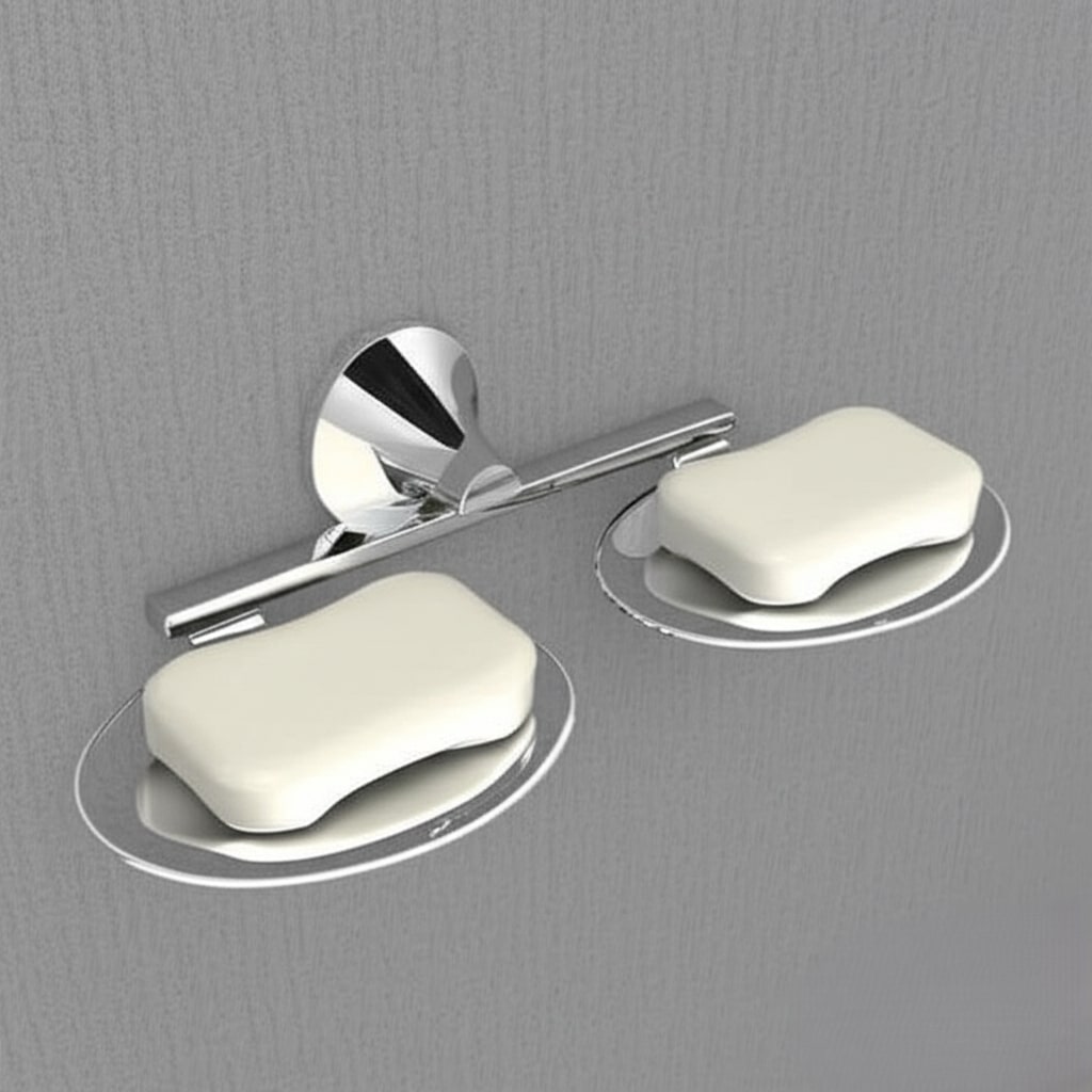 R-505 DOUBLE SOAP DISH,(BRASS) - Image 5