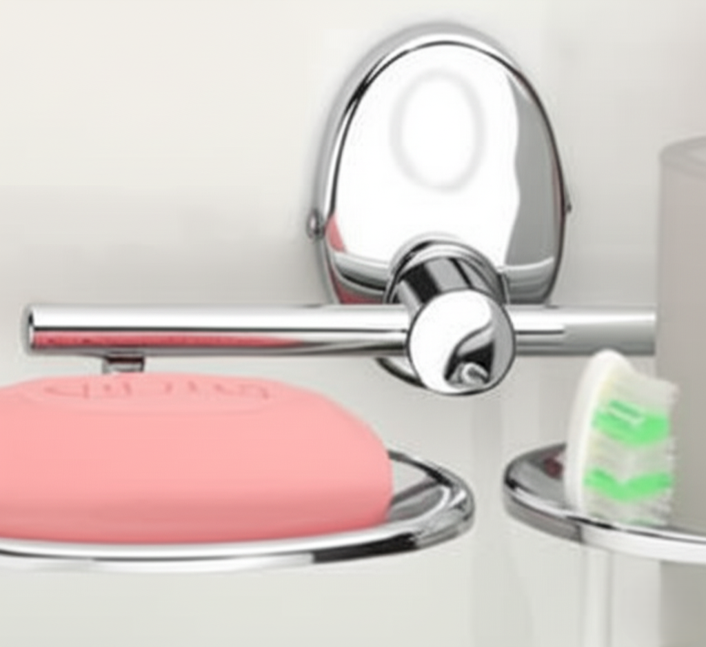 A-102 SOAP DISH + TUMBLER HOLDER,Stainless Steel (304) - Image 3