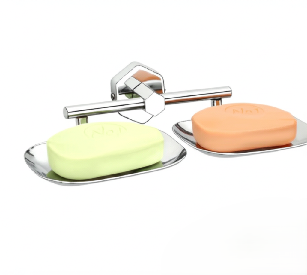 H-207 DOUBLE SOAP DISH,Stainless Steel (304) - Image 2