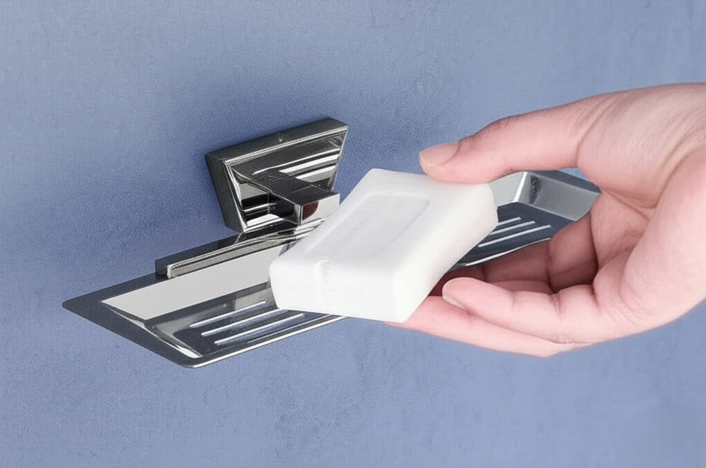 AC-508 DOUBLE SOAP DISH ,Stainless Steel (304) - Image 4