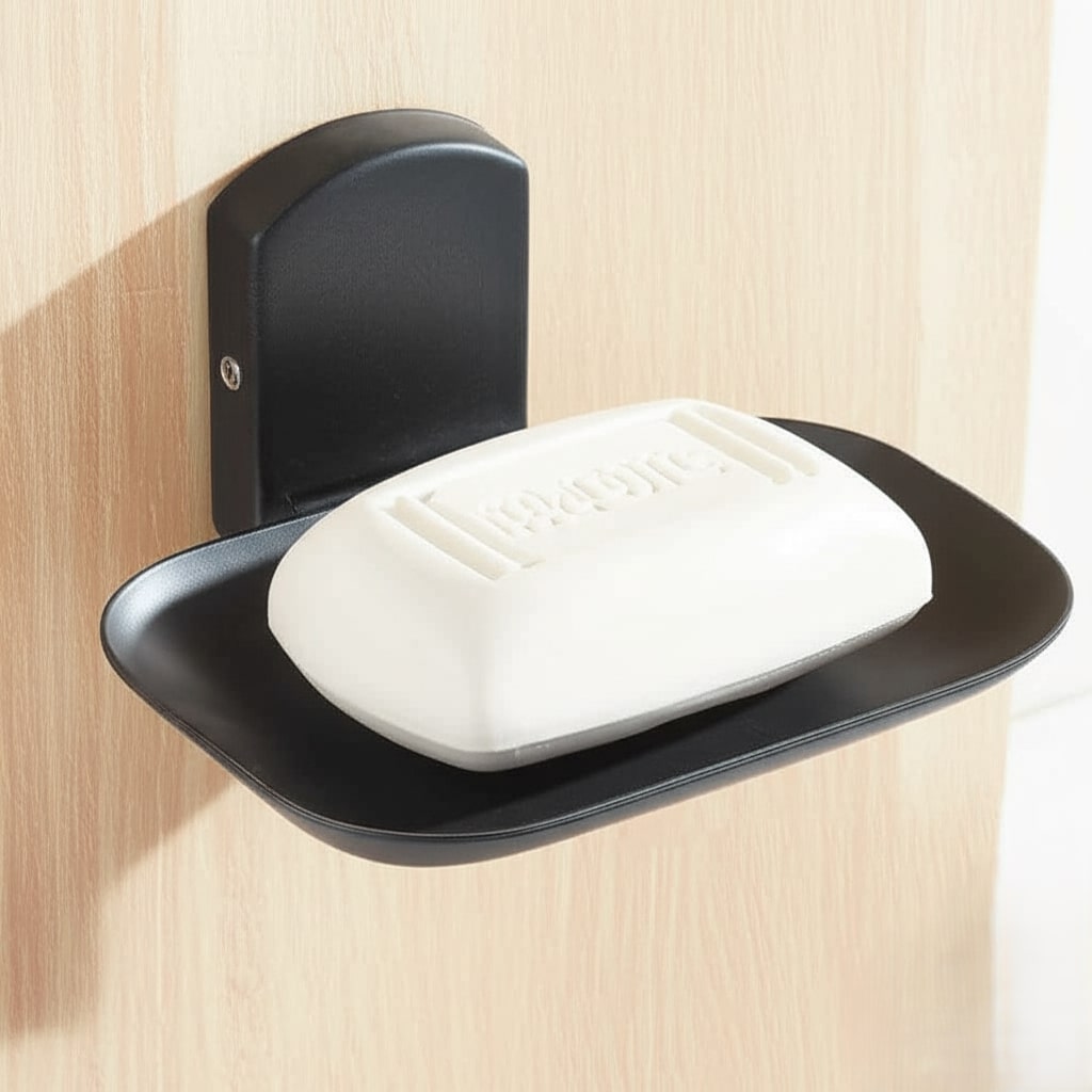 N-408 SOAP DISH (BLACK) stainless Steel 304 - Image 4