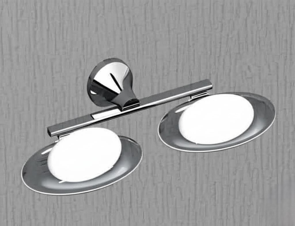 R-505 DOUBLE SOAP DISH,(BRASS) - Image 2