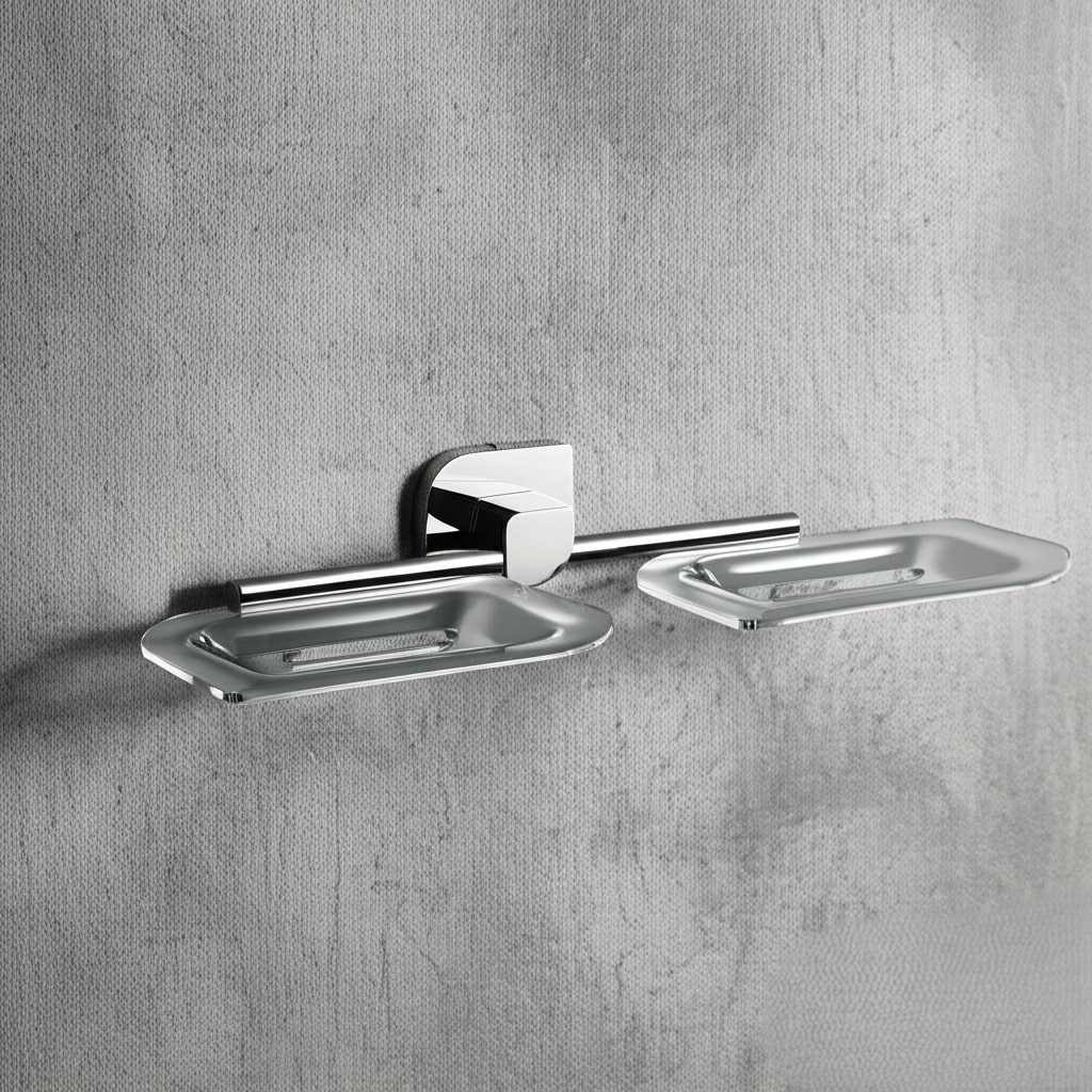 F-1108 DOUBLE SOAP DISH,(BRASS) - Image 5