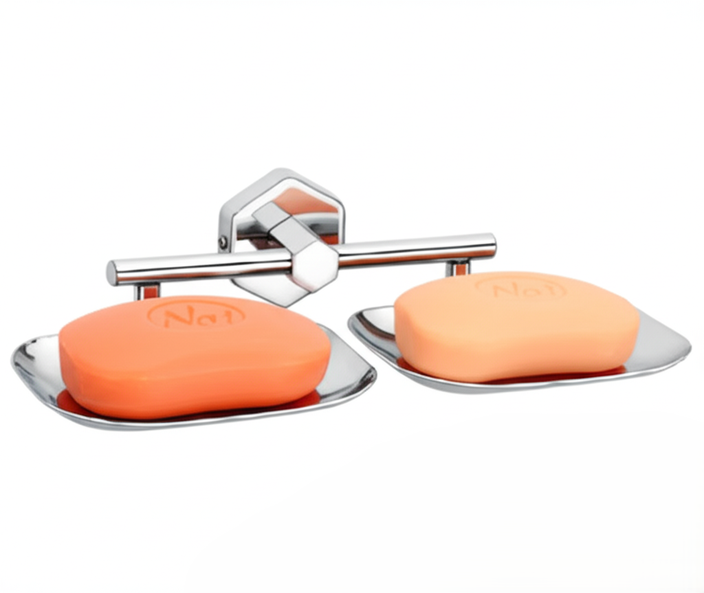 H-207 DOUBLE SOAP DISH,Stainless Steel (304) - Image 3