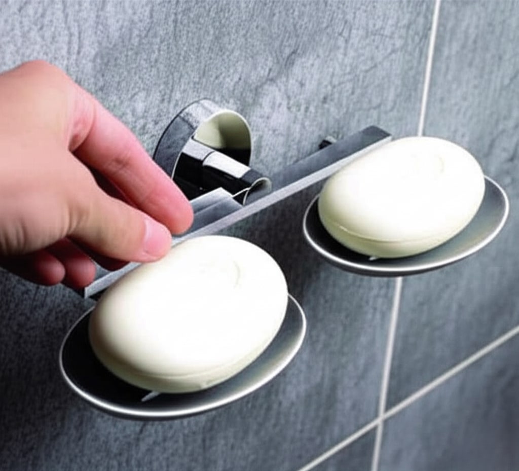 G-1407 DOUBLE SOAP DISH,(BRASS) - Image 5