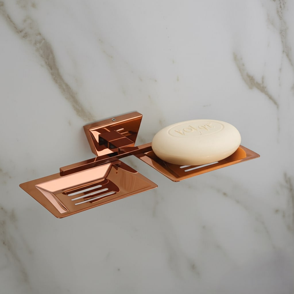 AR-508 DOUBLE SOAP DISH,Stainless Steel (304) - Image 3