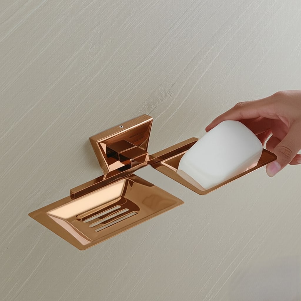 AR-508 DOUBLE SOAP DISH,Stainless Steel (304) - Image 5