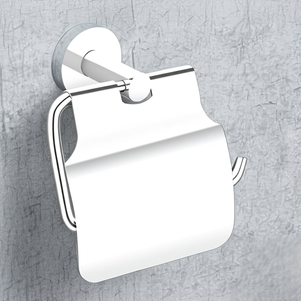G-1410 PAPER HOLDER WITH LID,(BRASS) - Image 2