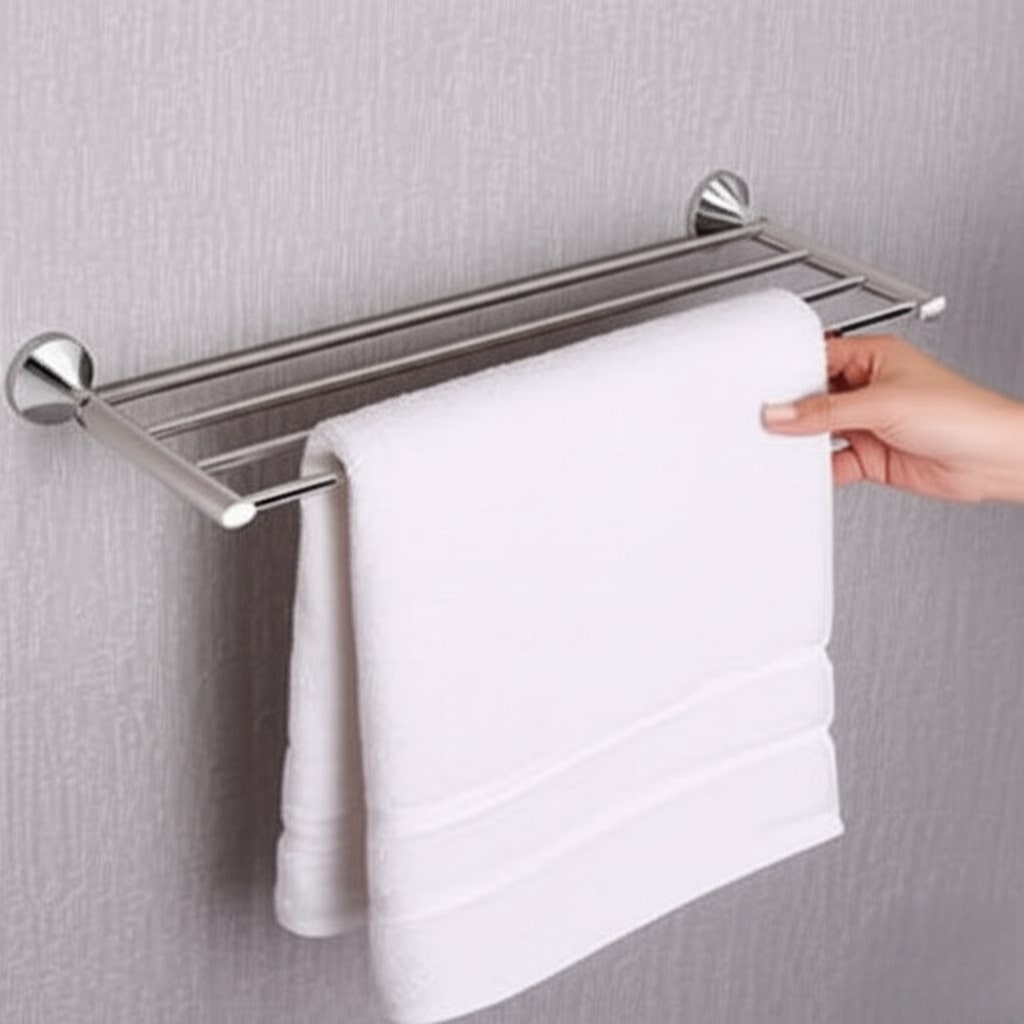 R-501 TOWEL RACK,(BRASS) - Image 2