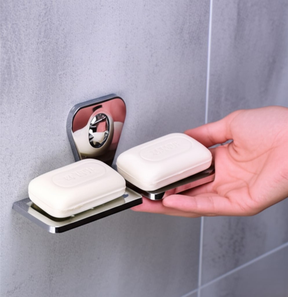 P-307 Double Soap Dish,Stainless Steel - Image 5