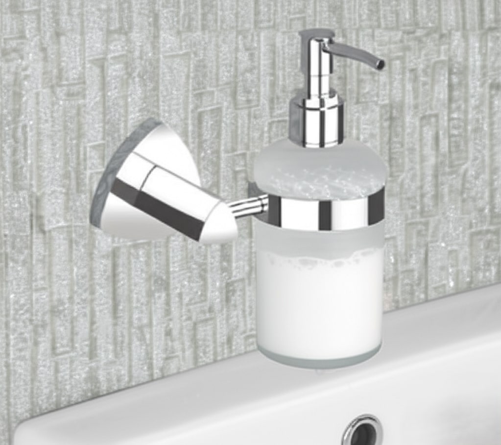 D-717 GLASS LIQUID DISPENCER (BRASS) - Image 5