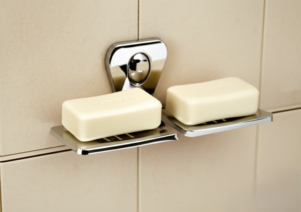 P-307 Double Soap Dish,Stainless Steel - Image 7