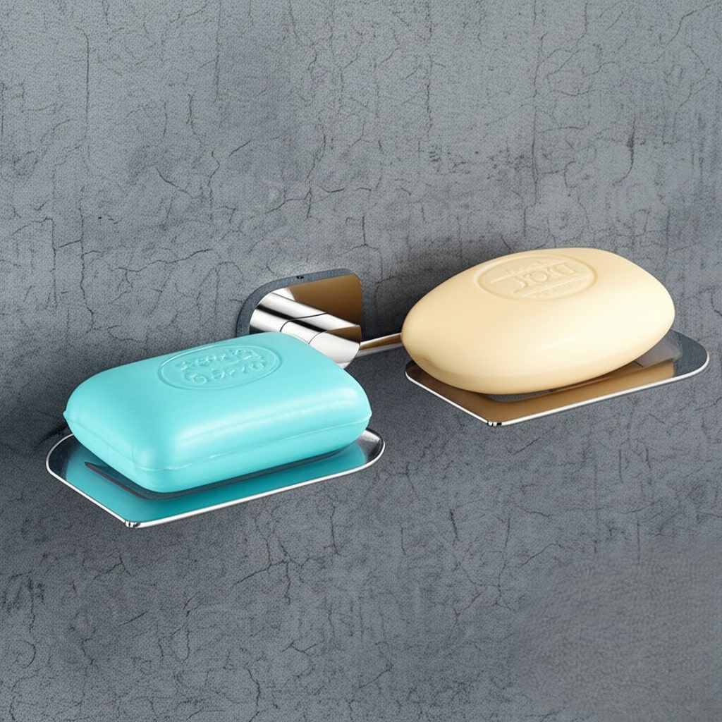 F-1108 DOUBLE SOAP DISH,(BRASS) - Image 4