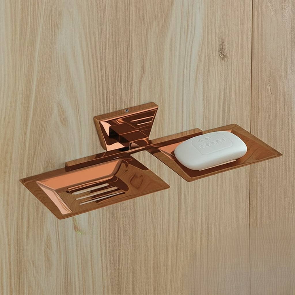 AR-508 DOUBLE SOAP DISH,Stainless Steel (304) - Image 4