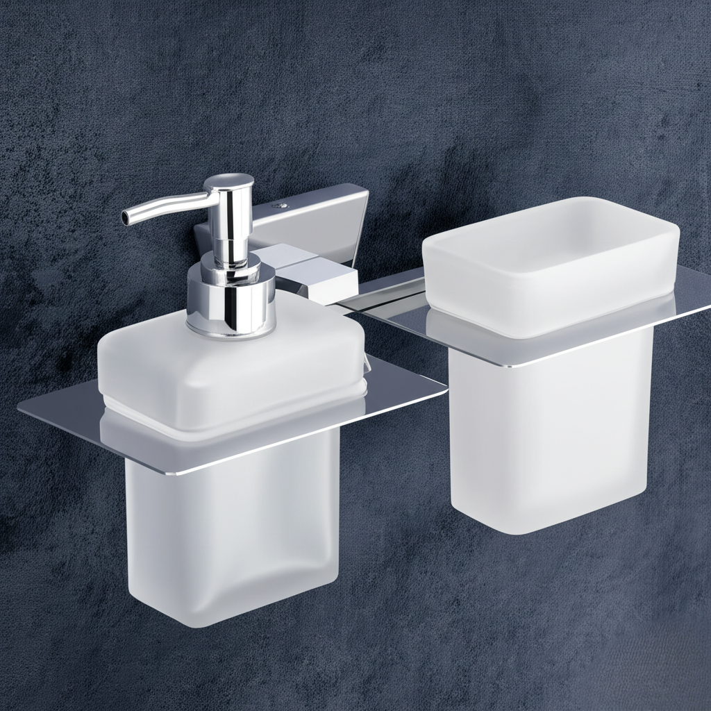 AC-510 Liquid Dispencer+Tumbler Holder ,Stainless Steel (304) - Image 4