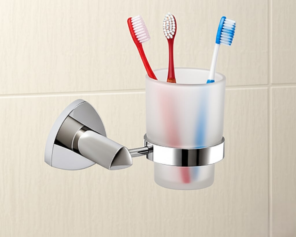 D-710 GLASS TUMBLER HOLDER,(BRASS) - Image 4