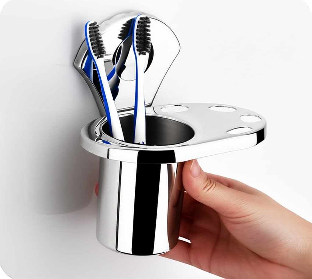 R-104 Tumbler Holder, Stainless Steel - Image 5