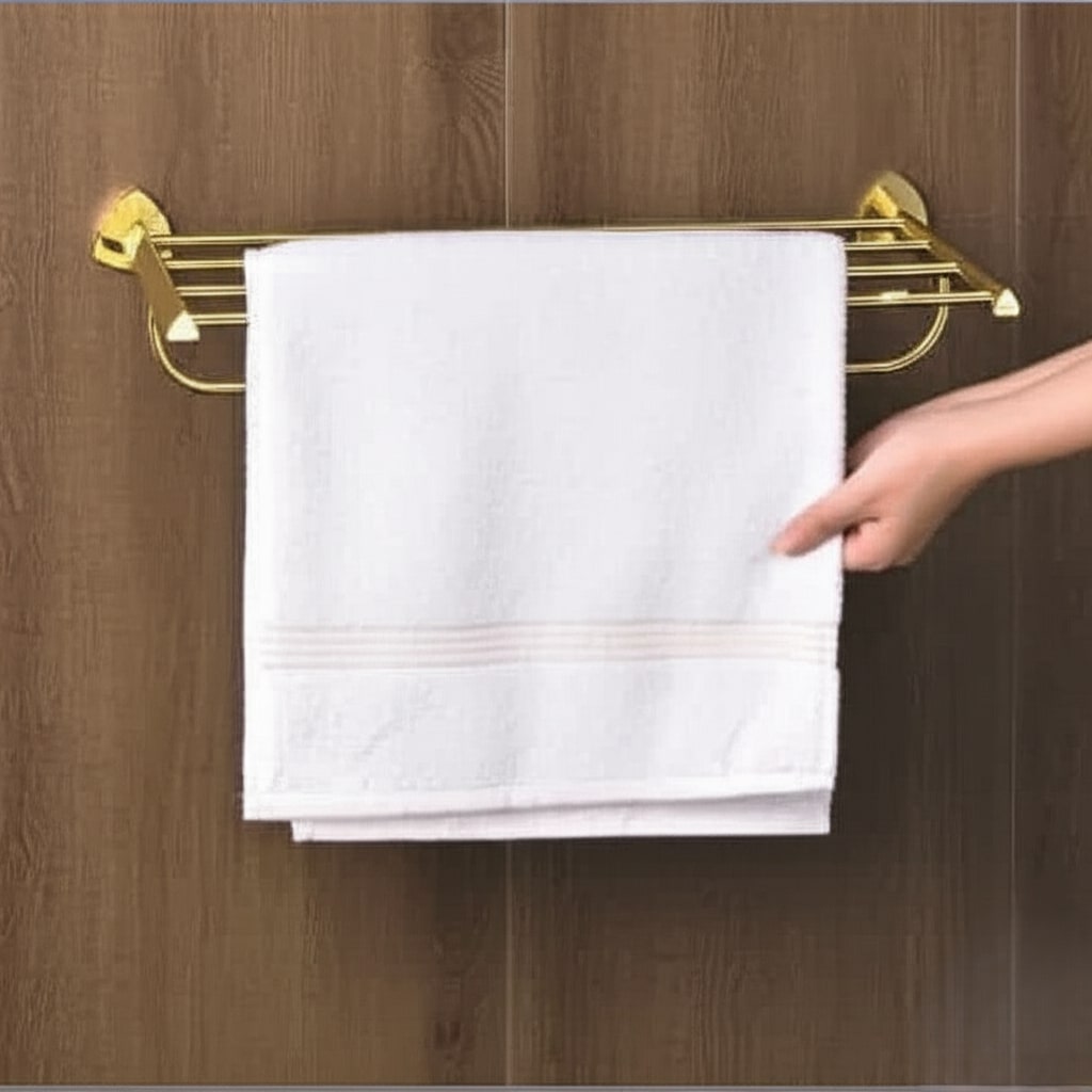 D-702 TOWEL RACK (GOLD),(BRASS) - Image 7