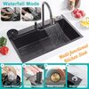 XYLOAN Waterfall Kitchen Sink (30x18x9)S.S304 - Image 6