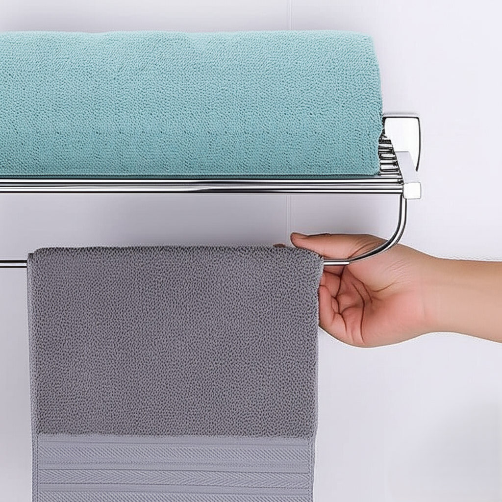 S-301 TOWEL RACK,Stainless Steel (304) - Image 5