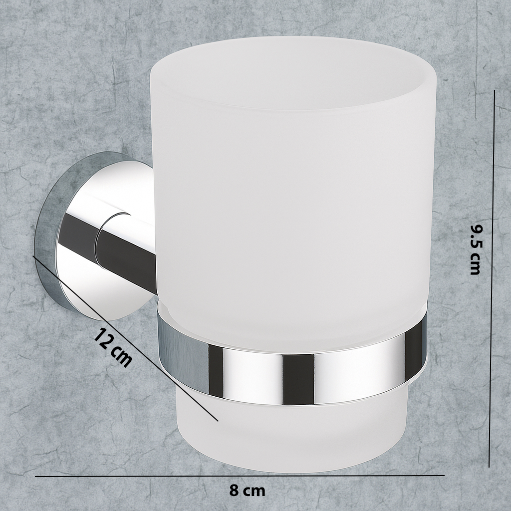 G-1411 Glass Tumbler Holder,(BRASS) - Image 7