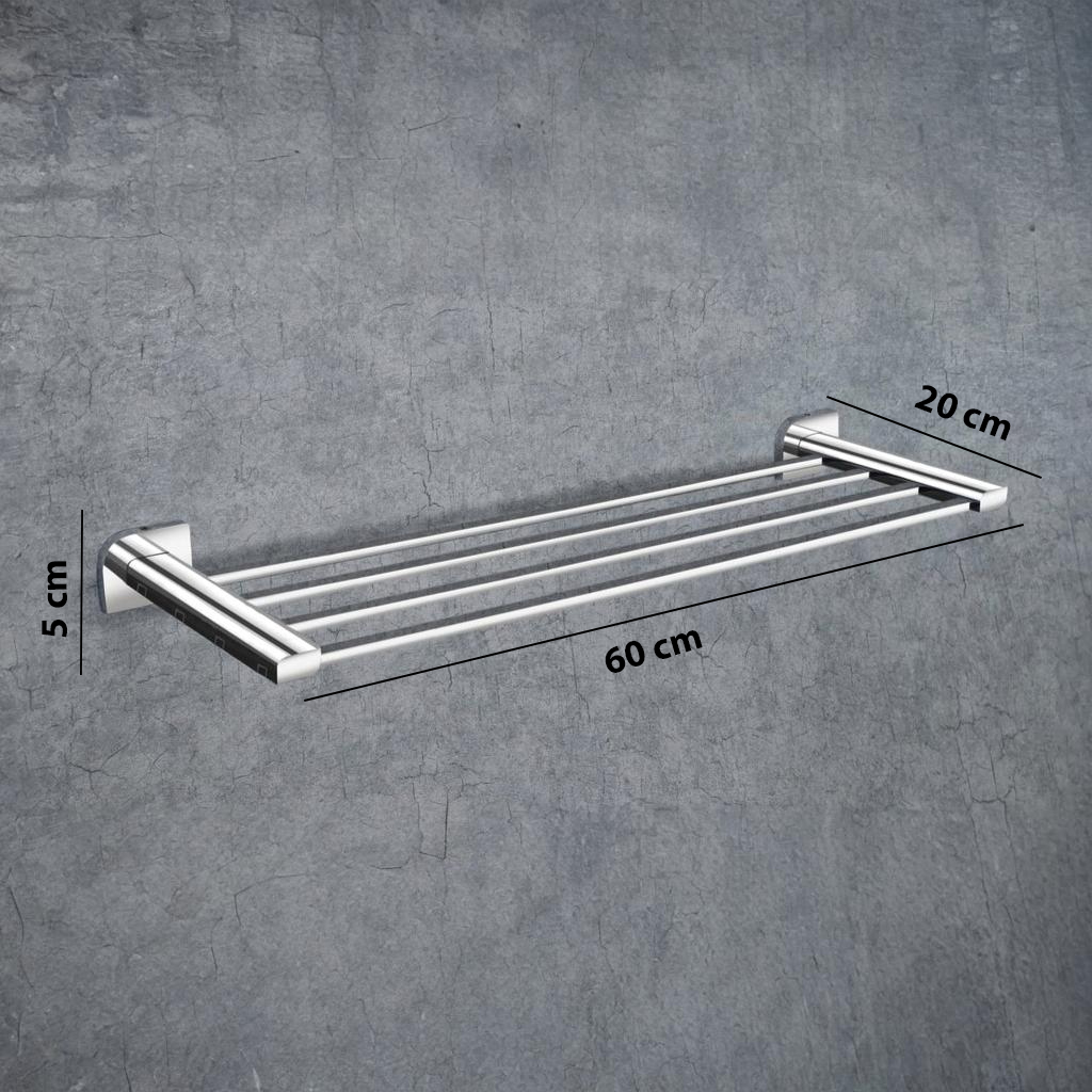 F-1102 TOWEL RACK (CHROME),(BRASS) - Image 7