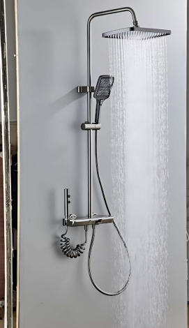 XY-107 XYLOAN Modern Shower System with Rainfall Showerhead - Image 5
