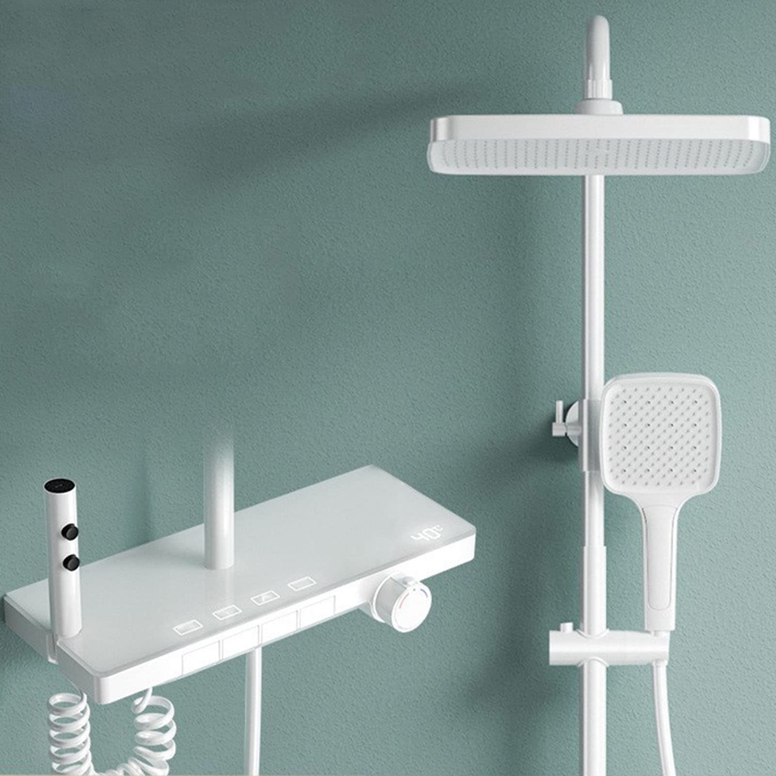 XY-108 4 function digital shower set with led light - Image 3