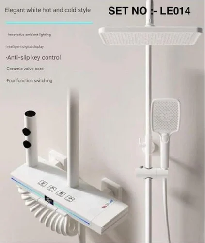 XY-108 4 function digital shower set with led light - Image 2
