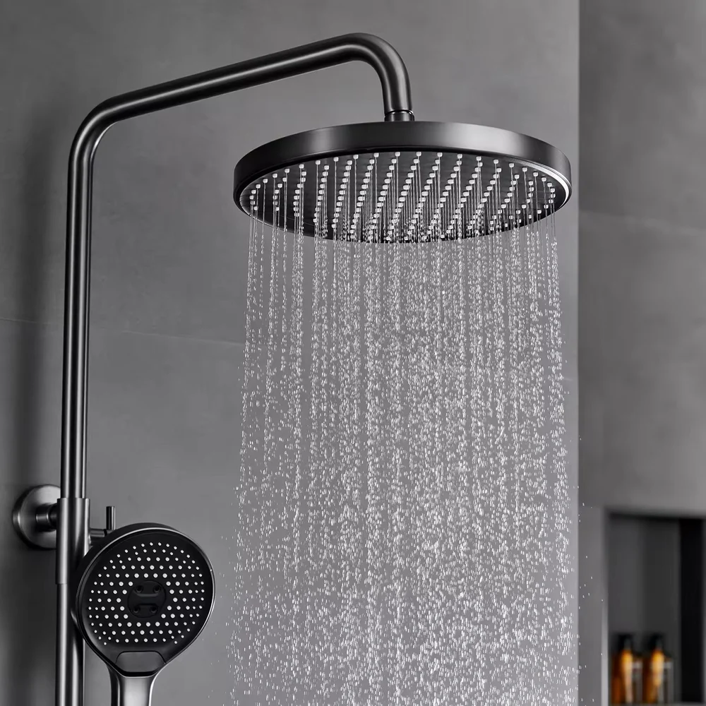XY-110 Rain Shower System Thermostatic Gray - Image 3