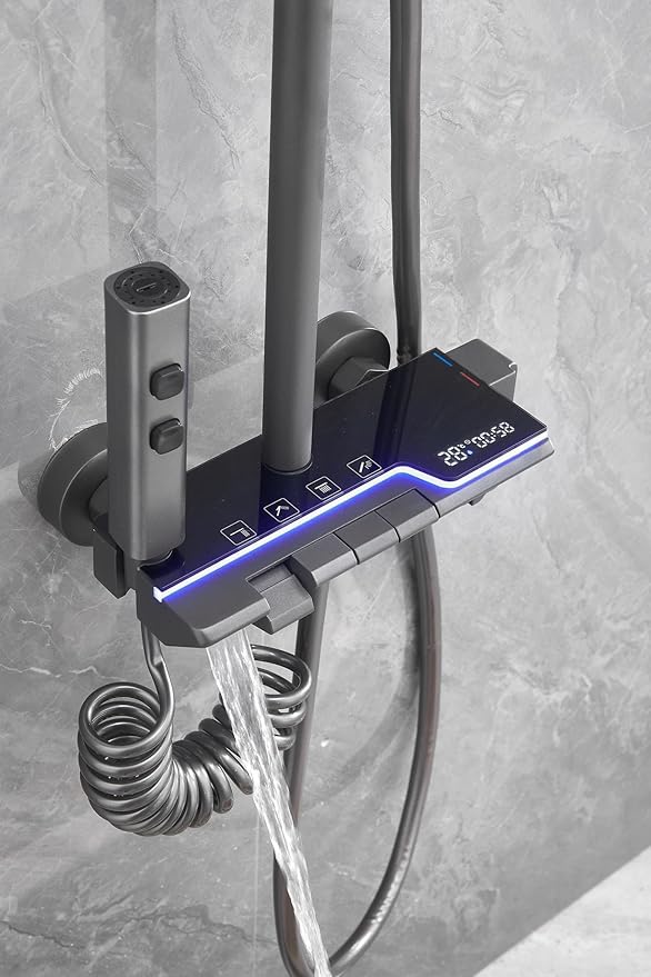XY-116 italian 4 function Digital Piano Shower Set - Image 2