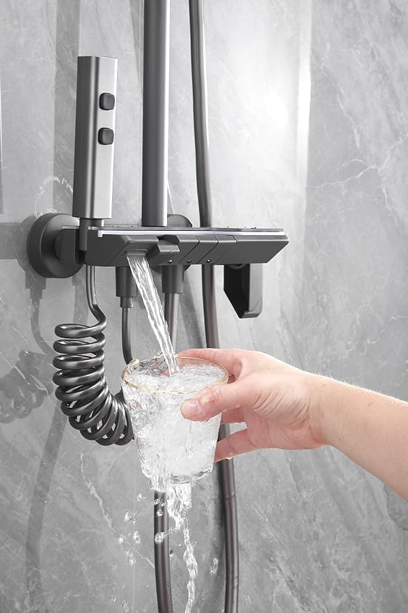 XY-116 italian 4 function Digital Piano Shower Set - Image 3